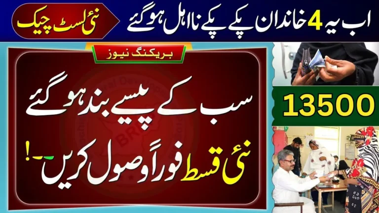 8171 Ehsaas Program 2026 – Check Benazir Kafalat 13500 BISP New Payment via Digital Wallet