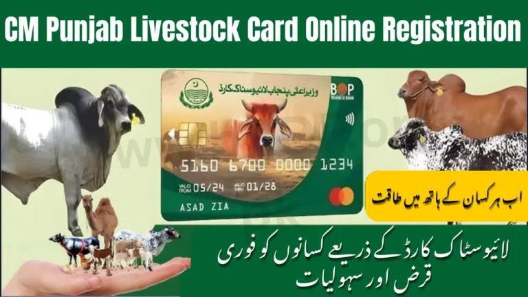 CM Punjab Livestock Card Online Registration 2025 – Complete Guide for Farmers