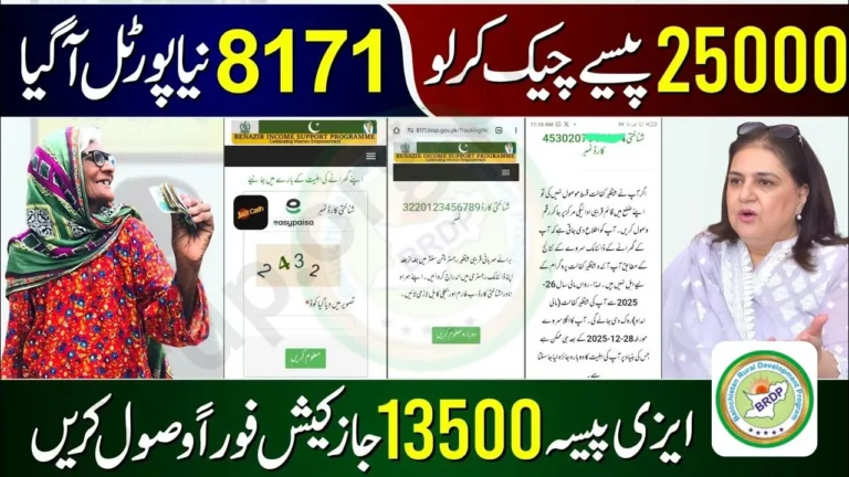 Ehsaas Program CNIC Check Online 25000 – A Lifeline for Needy Families in 2025