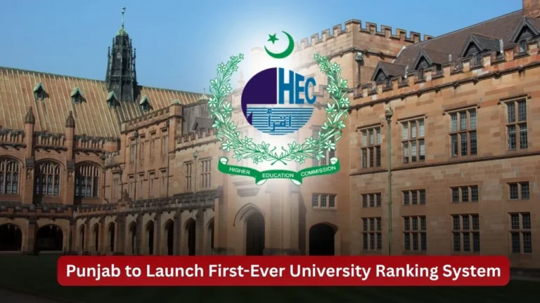 Latest Update: Punjab to Launch First-Ever University Ranking System 2025