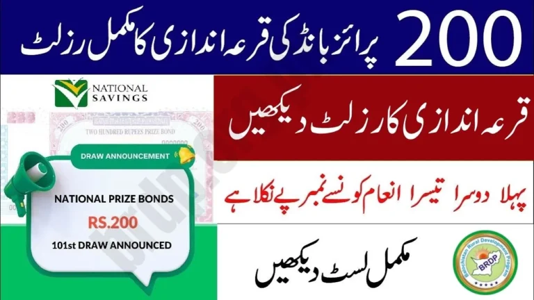 Rs 200 Prize Bond Draw 2025 – Complete Winners List and Latest Results