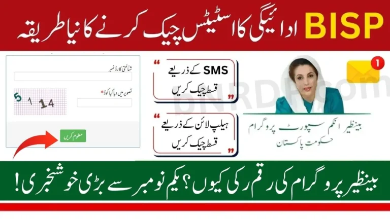 BISP Payments Temporarily Halted – System Update to Resume from November 1, 2025