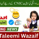 8171 Taleemi Wazaif 2026 Check Your BISP Education Payment & Eligibility Online by CNIC