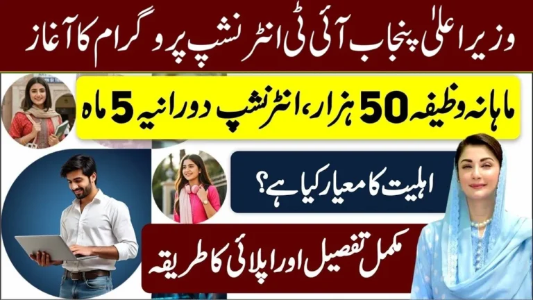 Chief Minister IT Internship Program 2025 – Apply Online, Eligibility, Stipend, and Last Date (Full Details)